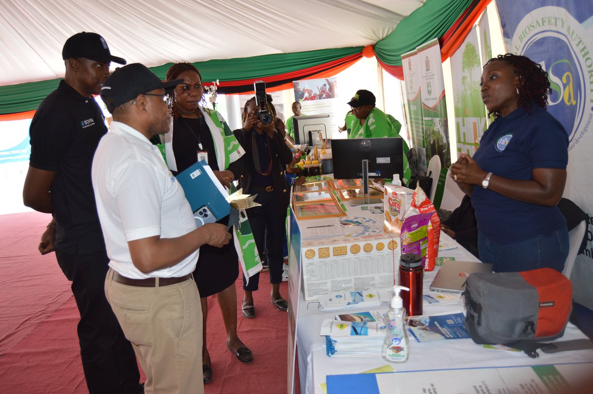 NBA_Zambia's tweet photo. Want more information on GMOs? Visit our stand at the Trade Fair Grounds in Ndola. We are in the Ministry of Green Economy Pavillion.
#Biosafety #Safety #58thZITF #NBA-Zambia https://t.co/gFpyMR4dgB