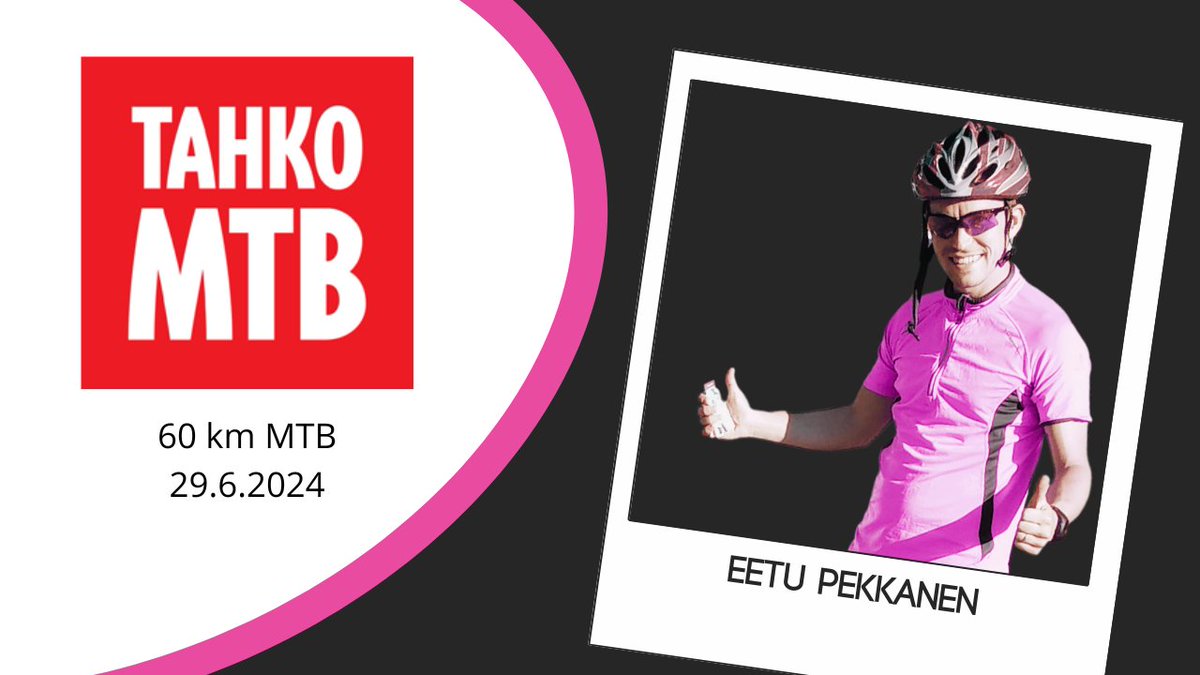 Tänään Sawossa ketju kiristyy, kun <a href="/EetuPekkanen/">Eetu Pekkanen</a> starttaa #TahkoMTB Classic 60km sarjassa! Uudistettu reitti tarjoaa entistäkin herkullisempaa #maastopyöräily'meininkiä.

Lisätiedot tapahtumasta: tahkomtb.fi
Seuraa etenemistä: my.raceresult.com/266752/live

#junttilife #mtb