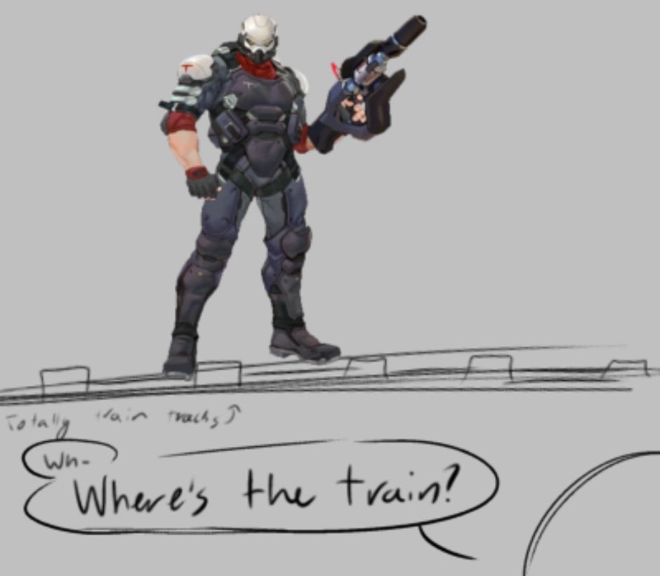FunkyyT0wnn's tweet photo. … the prompt was “Talon Trooper in place of a train”
Behold, a stupid doodle of it.
#overwatch #overwatch2 #talontrooper https://t.co/tnLXL7HhYu