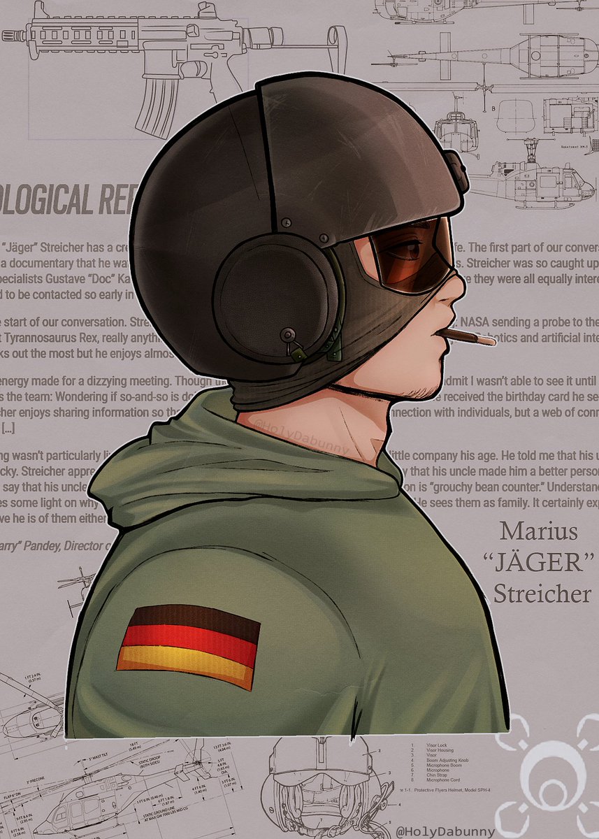 HolyDabunny's tweet photo. the pilot
#R6S #R6Community #jagerR6 https://t.co/JVdroqB135