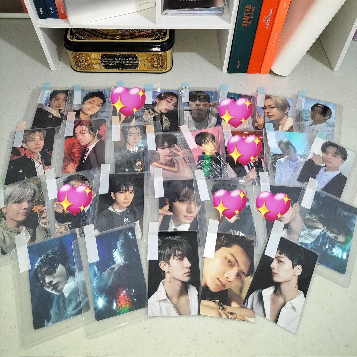 wts lfb enhypen set bulk photocards pc ph

- take all for 2200 except for marked pcs
- 21 pcs
- onhand
- reply/dm to claim

#  OT7 pcs hoon gs25 choker pc db hoon kagat ni-ki sunoo fate plus in seoul hee jay db engene ver new ver full ver jay yet selca hee md1 wev pob jake d:d