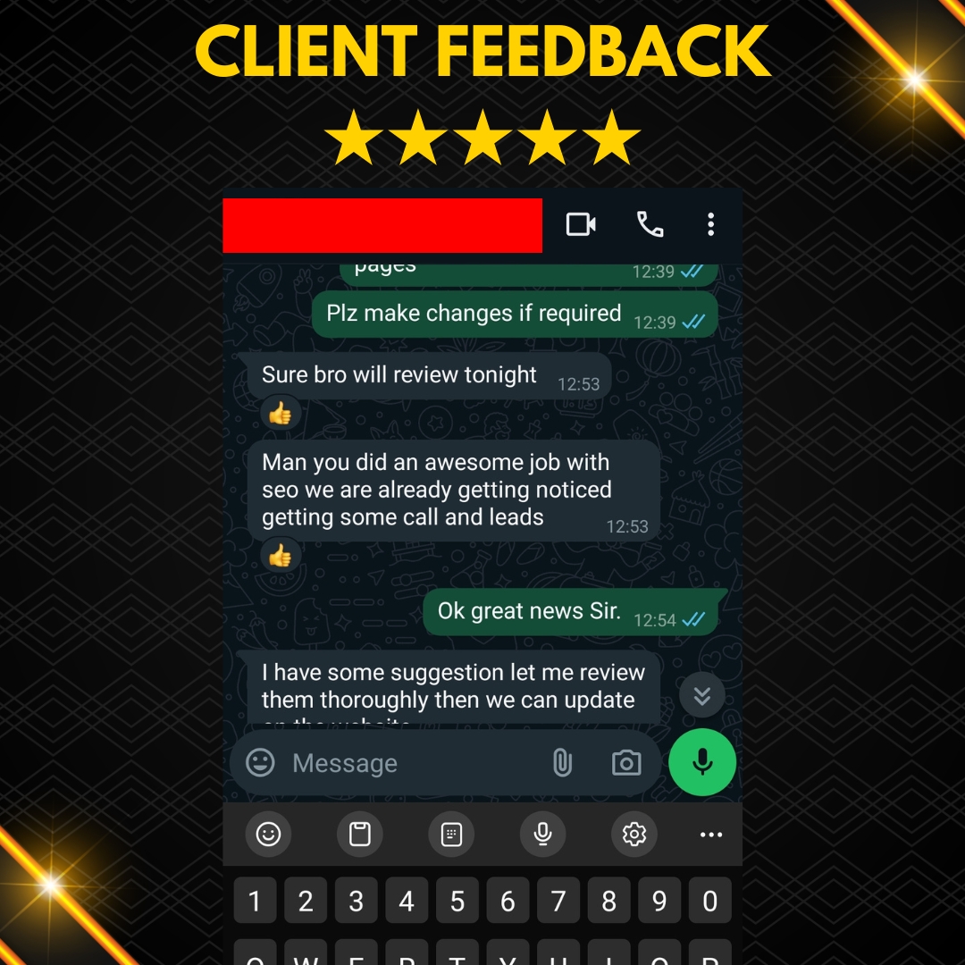 naxisweb's tweet photo. Client Feedback:
"Man you did an awesome job with seo we are already getting noticed getting some call and leads"
#naxisweb #clientes #clientsatisfaction #clientlove #clientappreciation #clientsuccess #clientreview #seo https://t.co/mzijyuDtwX