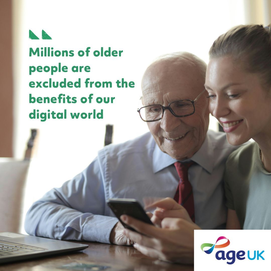 Our guest blog from <a href="/AgeUK/">Age UK (now @age_uk)</a> describes the importance of #AdultEducation in a digital world. Digital skills should be available to all no matter the age. Read the blog here thewea.info/ITinclusion Get involved thewea.info/HEY