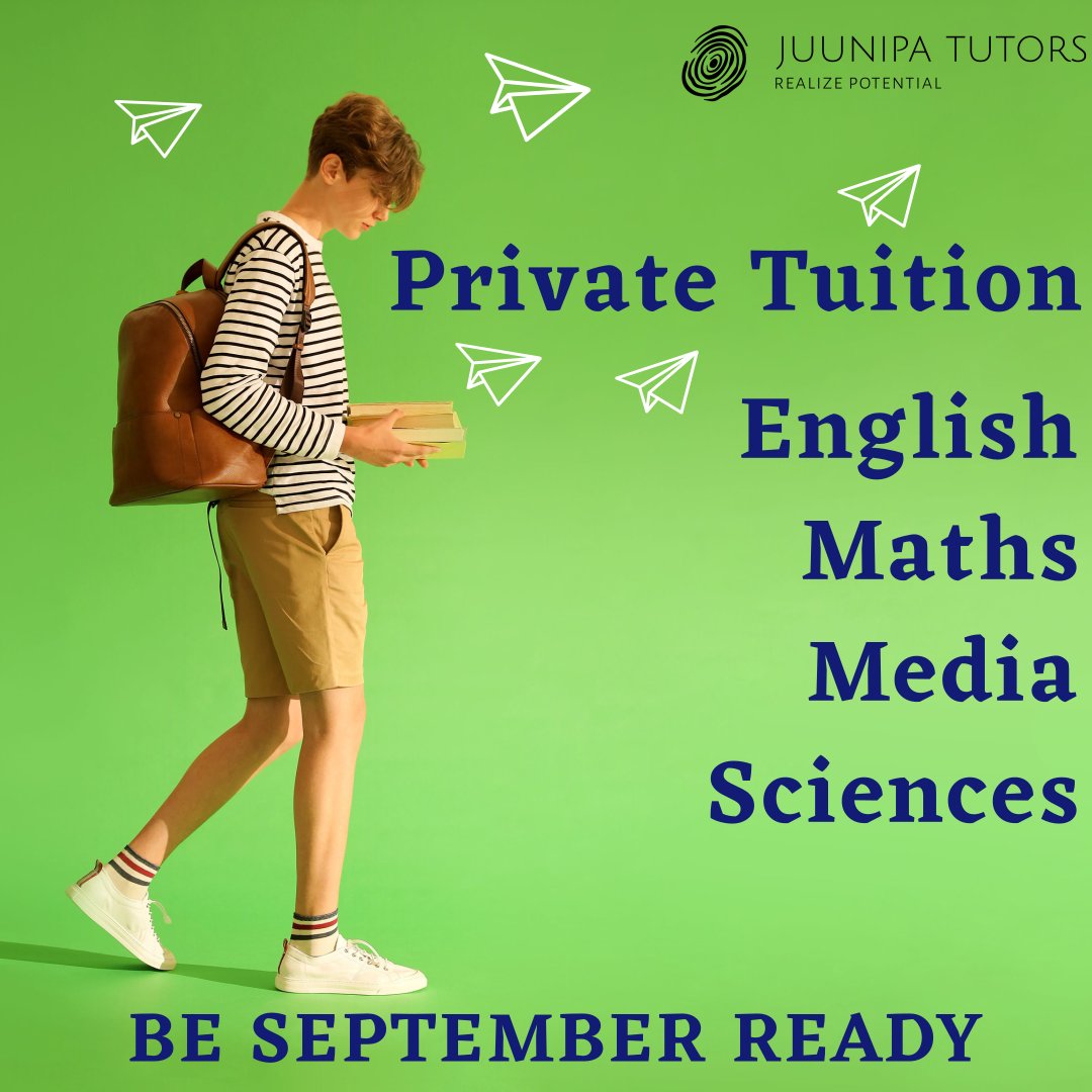 Ready for new school term?
Supportive private tuition by Juunipa Tutors.
All attainment levels and boards.
WhatsApp: 07971 647618
wix.to/fsVCfKT