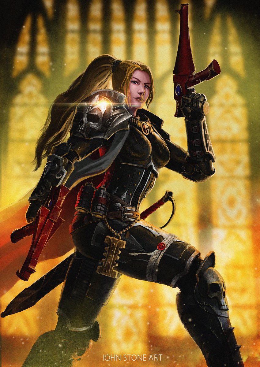 Ordo Xenos Inquisitor. Painted for a private client. Hope you dig it! 

#warhammer #johnstoneart #digitalart #40k