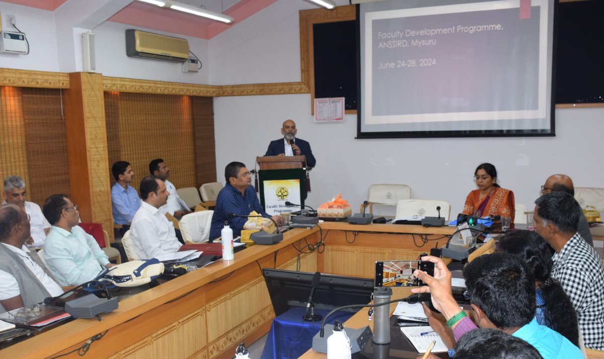 ANSSIRDPR MYSURU tweet media