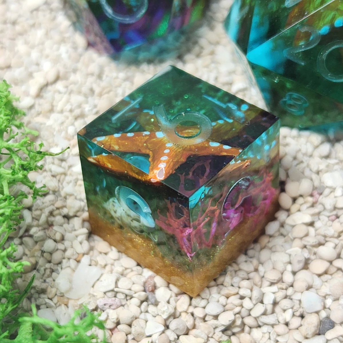 WildMagicPH's tweet image. 🦈🐡🐠🐟🪸
Underwater themed dice, anyone?

#dnd #ttrpg