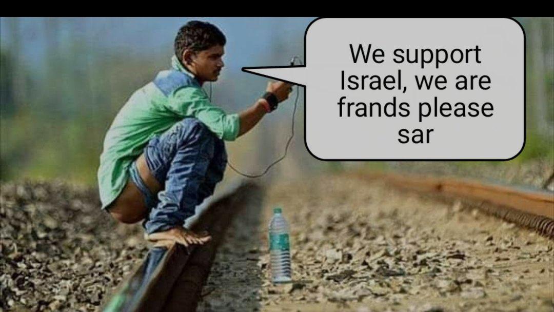 HelloPKofficial's tweet image. #Pajeets supporting Israel 😂