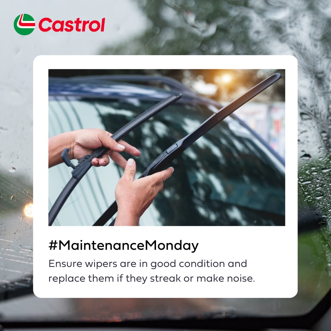 This MaintenanceMonday, let s ensure our wipers always save the day We all know wipers play a crucial role in maintaining visibility during adverse weather conditions This MaintenanceMonday, let s ensure our wipers always save the day We all know wipers play a crucial role in maintaining ...