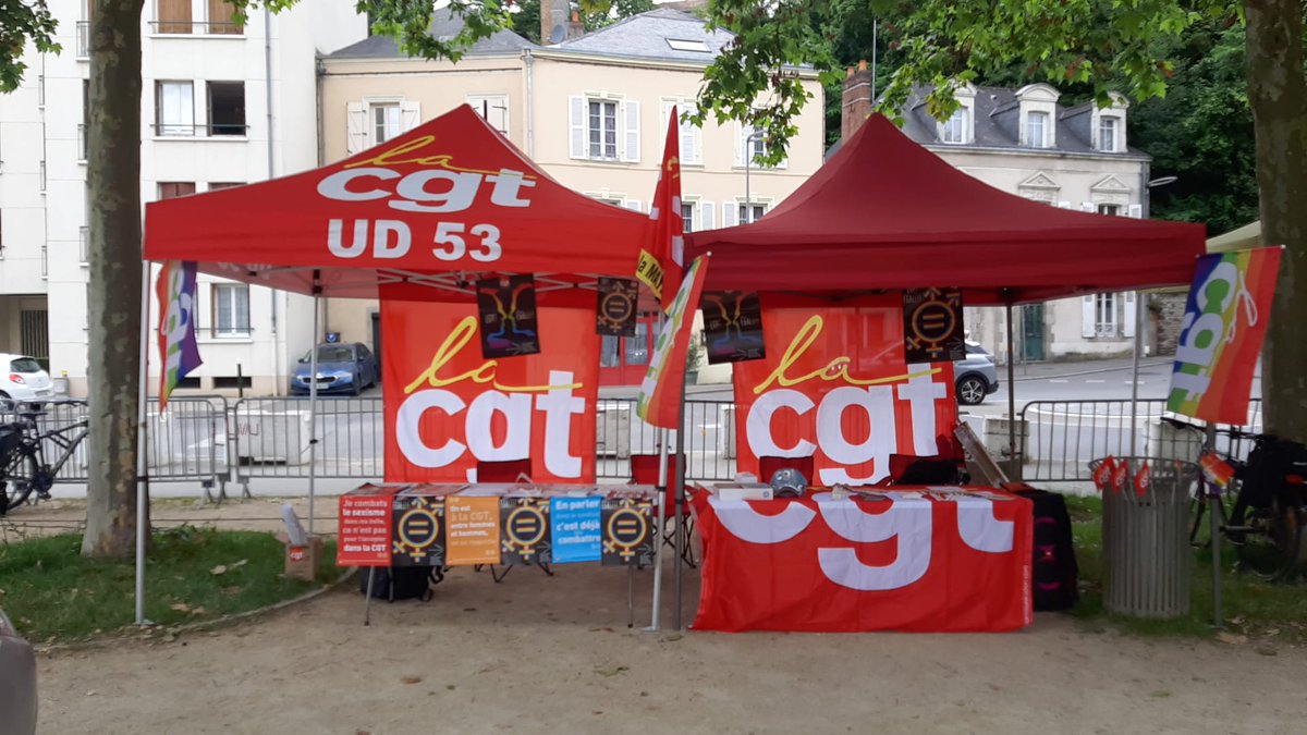 udcgt53's tweet photo. #laval #marchedesfiertes On vous attend nombreuses et nombreux au village des fiertés ce samedi 29 juin au Square de Boston - Laval ✊️🏳️‍🌈🏳️‍⚧️ #CGT https://t.co/8j3feiD912