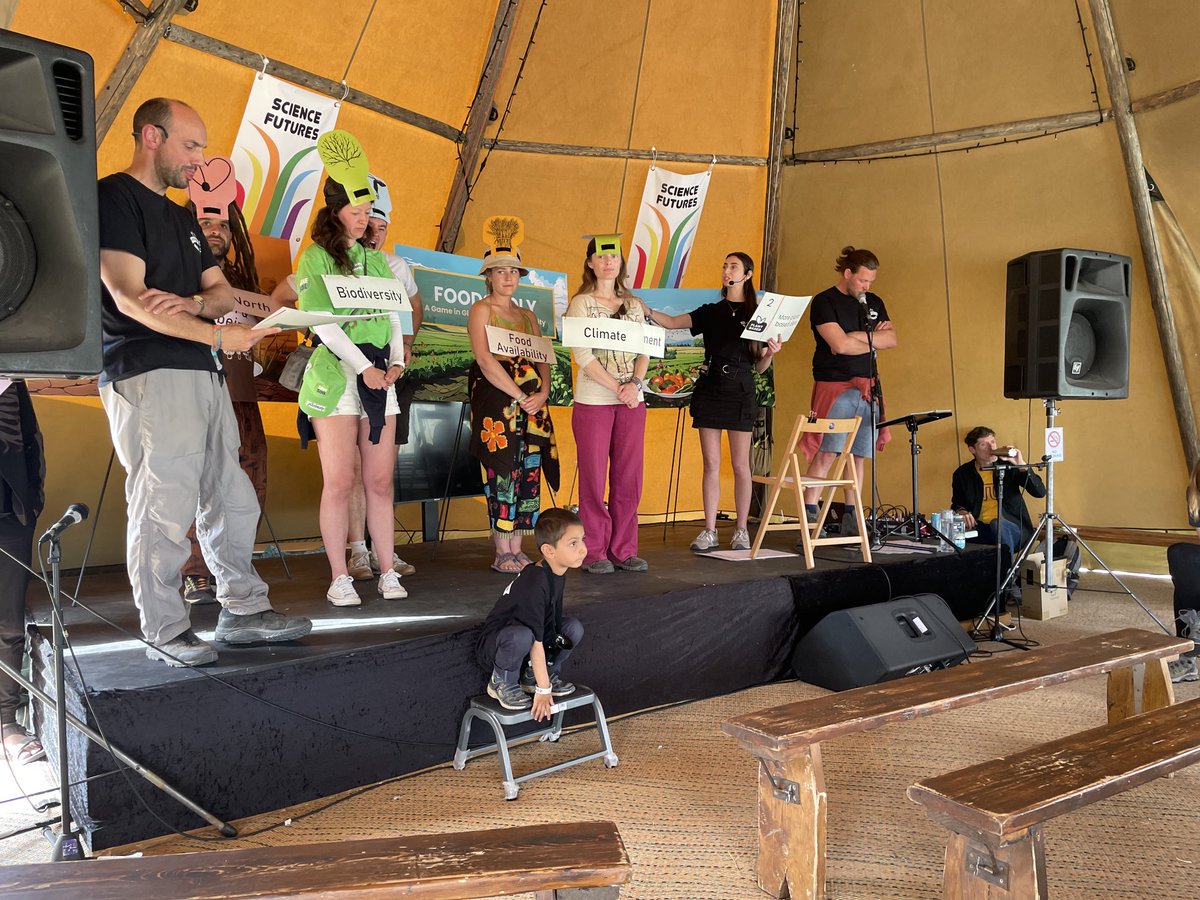 Gordon Blair (@gordonblair5) on Twitter photo So happy that my daughter and colleagues from U.Edin also experienced the joys of performing at Glastonbury - super creative and interactive game on the complexities of making decisions about our food futures. It got rather busy on that stage :-) <a href="/KirstyBlair10/">Kirsty Blair</a> So happy that my daughter and colleagues from U.Edin also experienced the joys of performing at Glastonbury - super creative and interactive game on the complexities of making decisions about our food futures. It got rather busy on that stage :-) <a href="/KirstyBlair10/">Kirsty Blair</a>