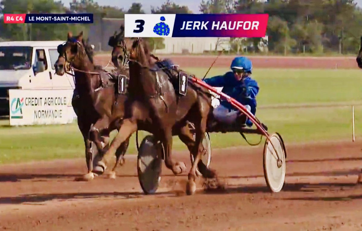 ⭐️UN AMOUR D’HAUFOR⭐️

Victoire de 🥇Jerk Haufor mercredi au Mont Saint Michel !

👏🏼 P.Pellerot / J.Marchesseau / P.Ploquin / Ch.Bigeon

#UnAmourdHaufor