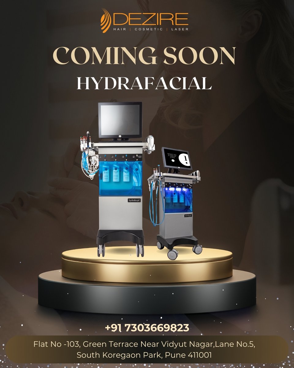 drprashantmch's tweet photo. Hydrafacial Elite launching soon at Dezire Clinic

To know the full details and cost whatsapp on

7303669823

The ultimate skin rejuvenation treatment

#skicare #hydrafacial #dezireclinc #dermatologist #drprashantyadav #aesthetics https://t.co/pYvX8mDuIR