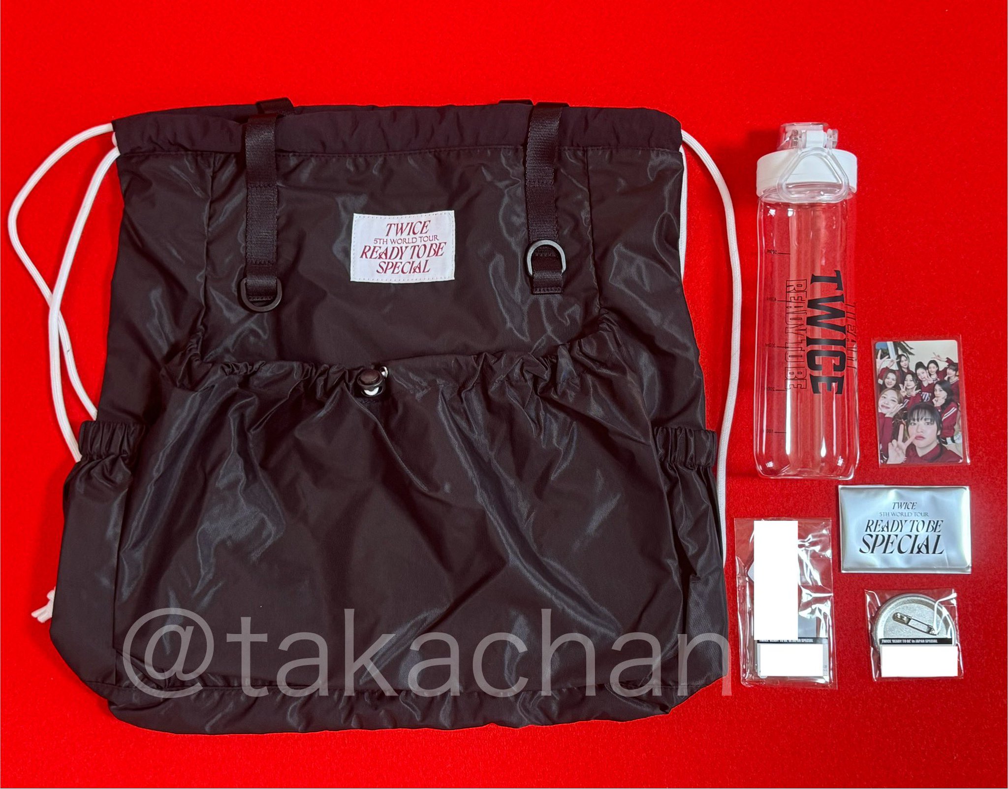 TWICE ready to be special 2way ナップサック 2WAY KNAPSACK / TWICE『READY TO BE SPECIAL』 – JYP JAPAN