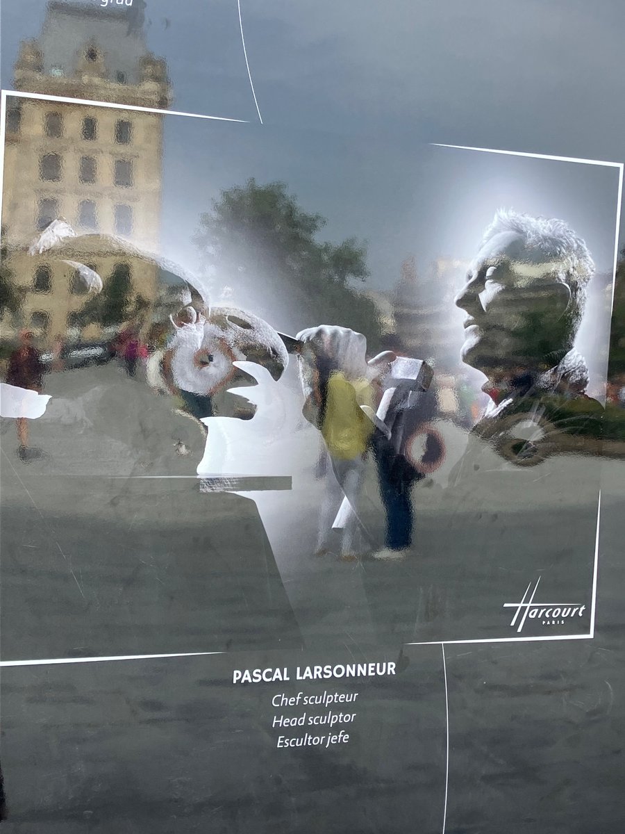 Great to see the exhibition outside Notre Dame, Paris, celebrating all the skilled craftsmen and specialists who have contributed to its restoration. #Paris