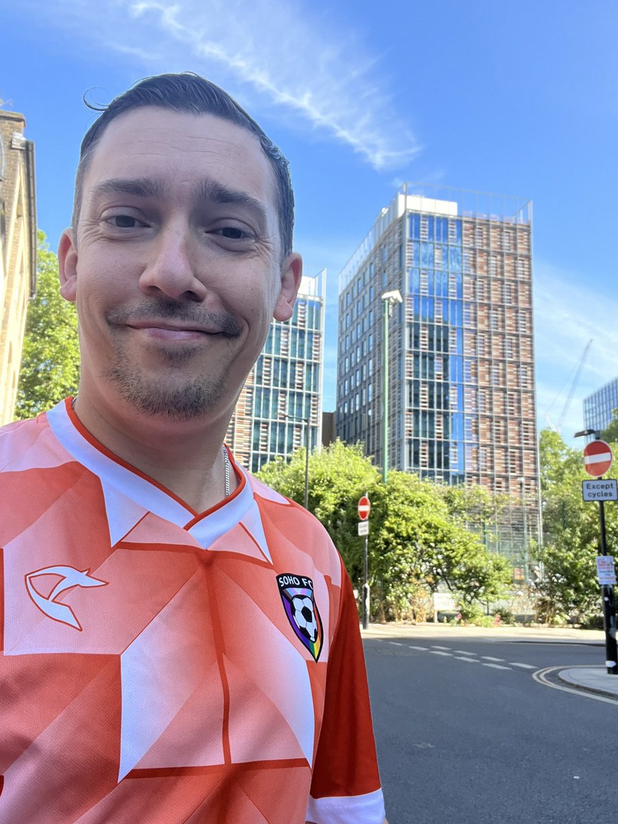 An early morning start on such a beautiful day for #Pride2024 - very much looking forward to leading <a href="/SohoFC/">Soho FC</a> on the parade and then joining up with <a href="/LGBTLD/">LGBT+ Lib Dems 🏳️‍🌈🏳️‍⚧️ 🔶</a> <a href="/LibDems/">Liberal Democrats</a> followed by meeting up with #Pride365 champions &amp; then to <a href="/nlclondon/">National Liberal Club</a> <a href="/LizBarkerLords/">Liz Barker</a> <a href="/chalmersdavidn/">David Chalmers 🔶#FBPE</a> <a href="/SalBrinton/">SalBrinton</a>