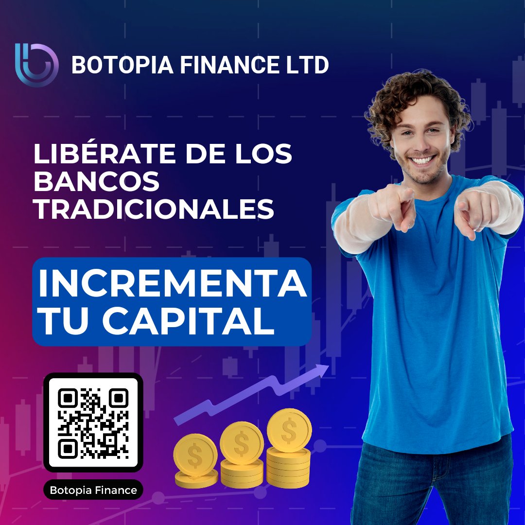 BotopiaFinance's tweet image. 🟣🔵⚪ Incrementa tu capital con ingresos pasivos rentables.

🤗 Critpografia nunca fue tan fácil.

Entra y conoce nuestra #fintech #DeFi en Botopia.finance, con más de dos años de experiencia en el sector. 

🤖🤖Inteligencia artificial al servicio del trading de…