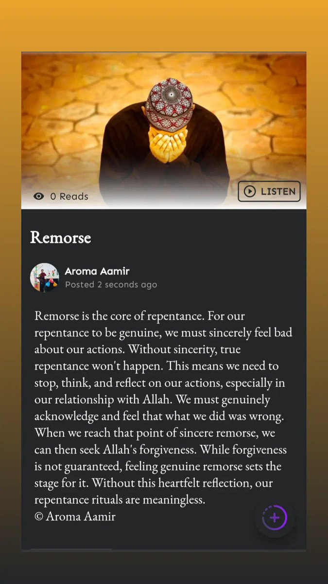 FairDinkum786's tweet photo. #Remorse #Repentance https://t.co/TDGNIcr9hC