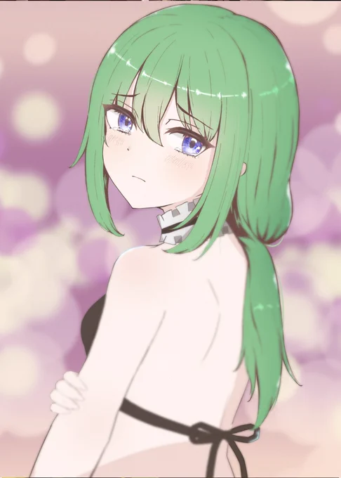 昔の絵を少しレタッチしてみた 1枚目:ビフォー 2枚目:アフター