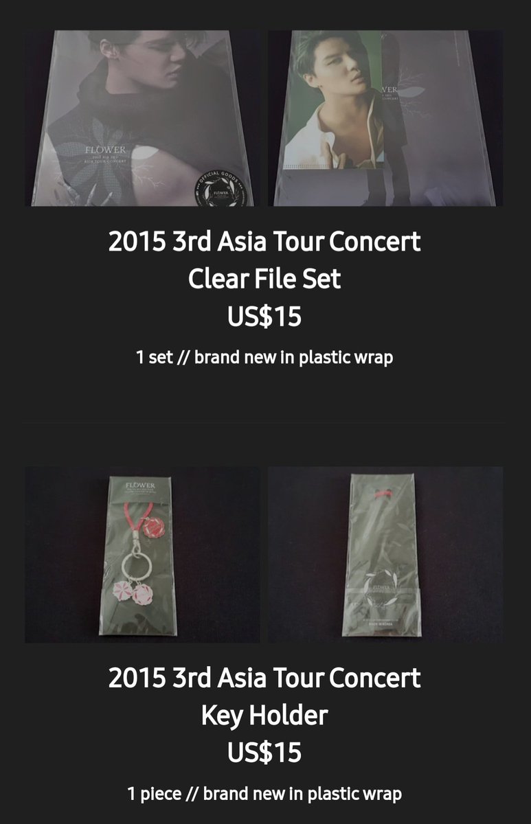 Vichellelicious's tweet photo. #XIA #JUNSU #김준수
Concert goods for sale! (4)
US$2-$8 each
https://t.co/LDbN0vXMXE https://t.co/pUDik2ZumS