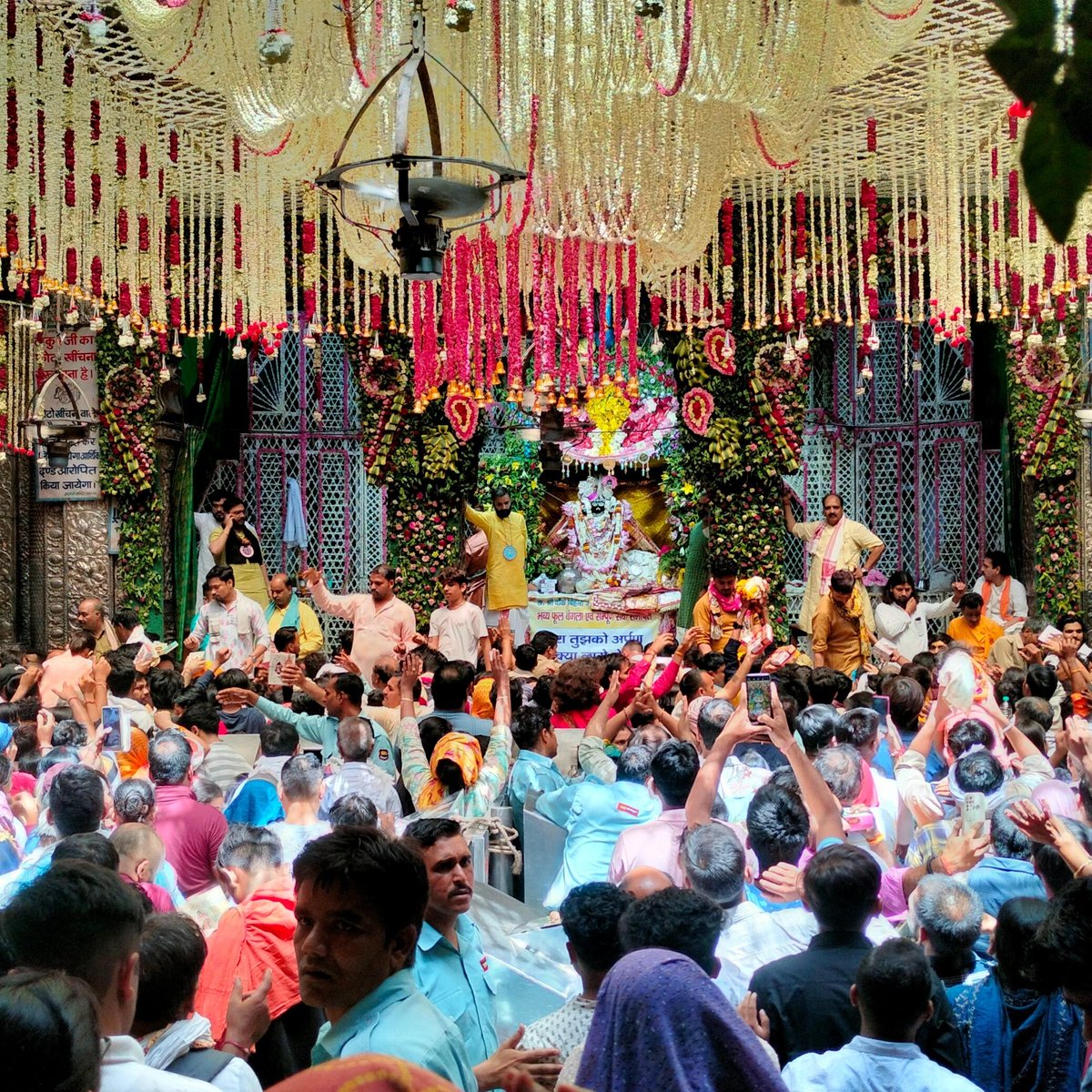 Imharshkumar_'s tweet image. बांके बिहारी जी, वृंदावन।❤️🚩
#jaishreekrishna #vrindavan