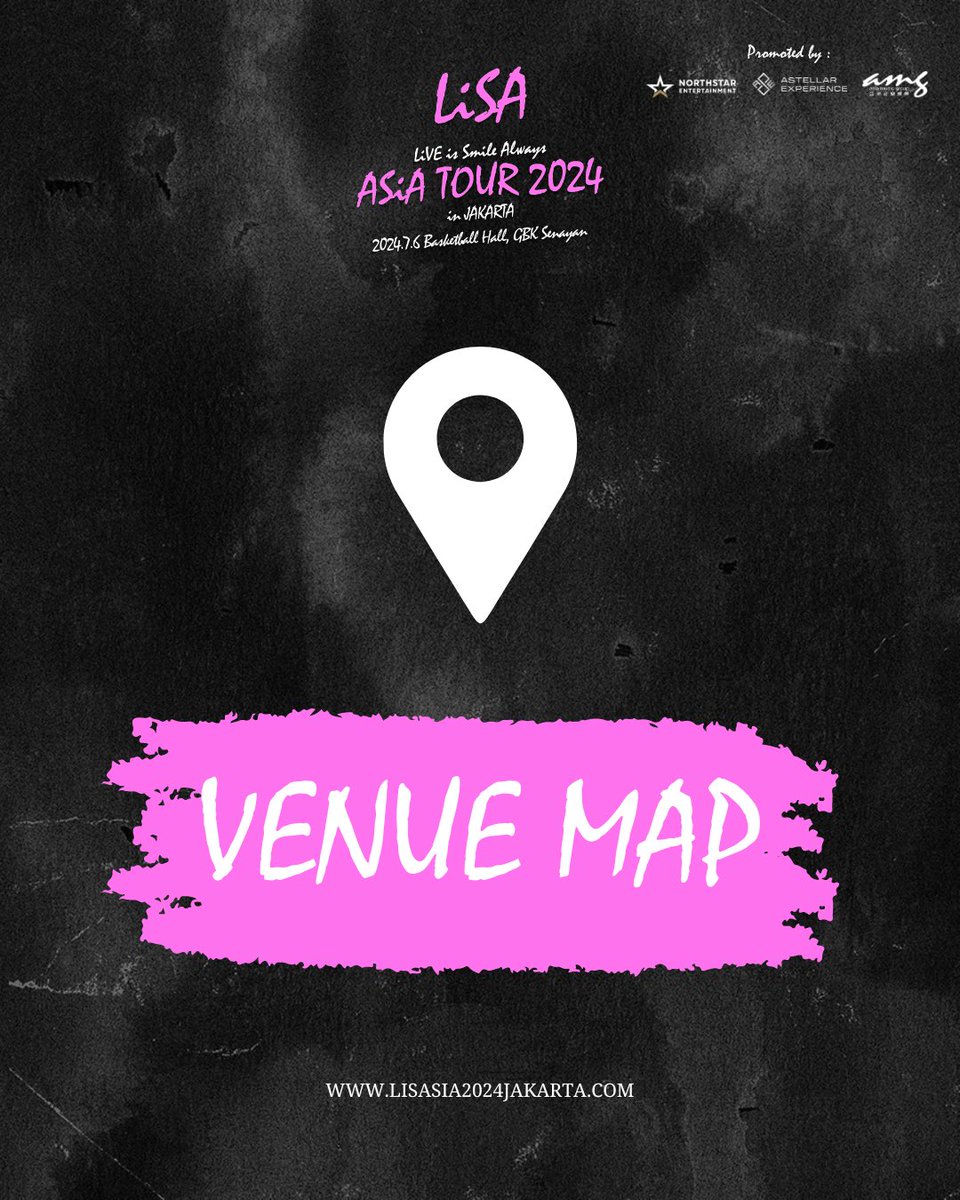 NorthstarEnt_ID's tweet photo. Here’s everything you need to know about the venue map! Be sure you read and understand our venue well🏟️
#LiSASiA2024 #LiSAASiATOUR2024 #NorthstarEntJKT #AstellarExperience #AsiaMusicGroup https://t.co/QzZ9X7qfyH