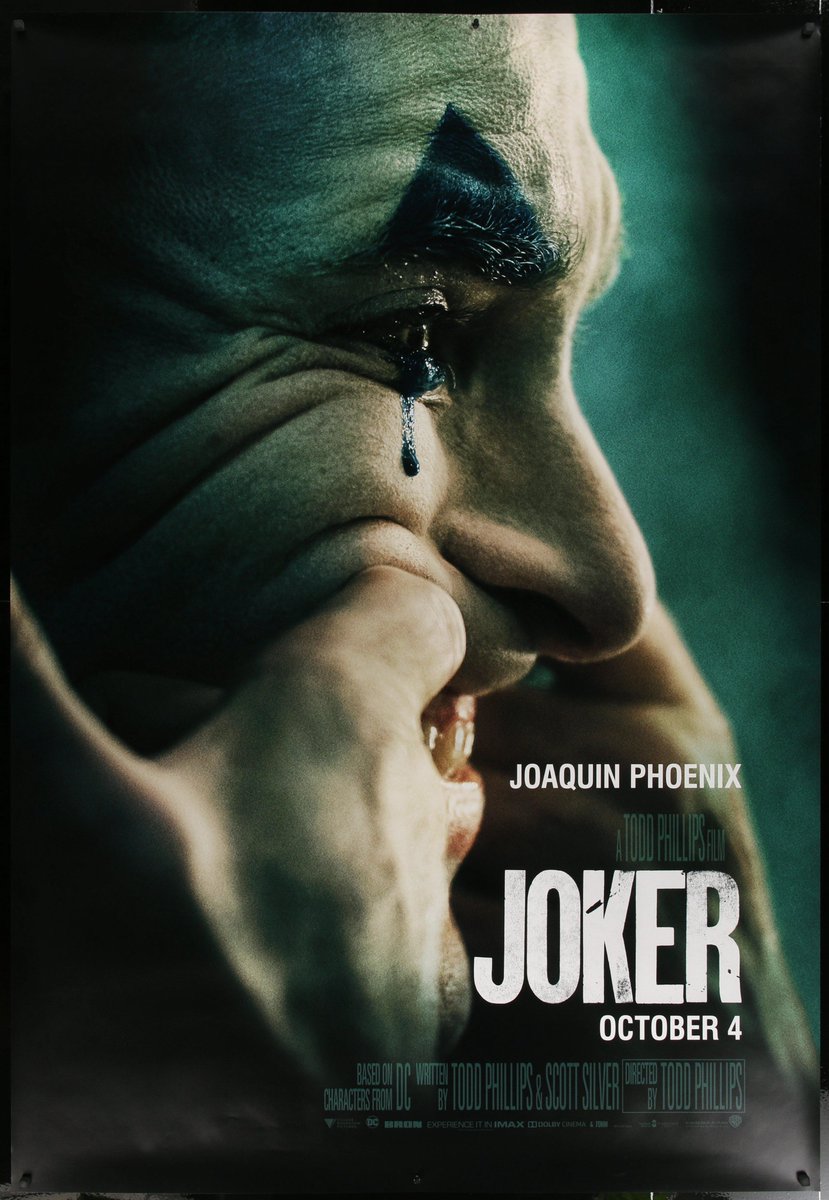 NCseventeen's tweet image. 100 Retweets &amp;amp; I will do Joker in a (35mm Restoration) also I have a 35mm copy of this film so I will be able to match up everything perfectly. Screened many times &amp;amp; have in the vaults. Make sure to get the retweets!!!