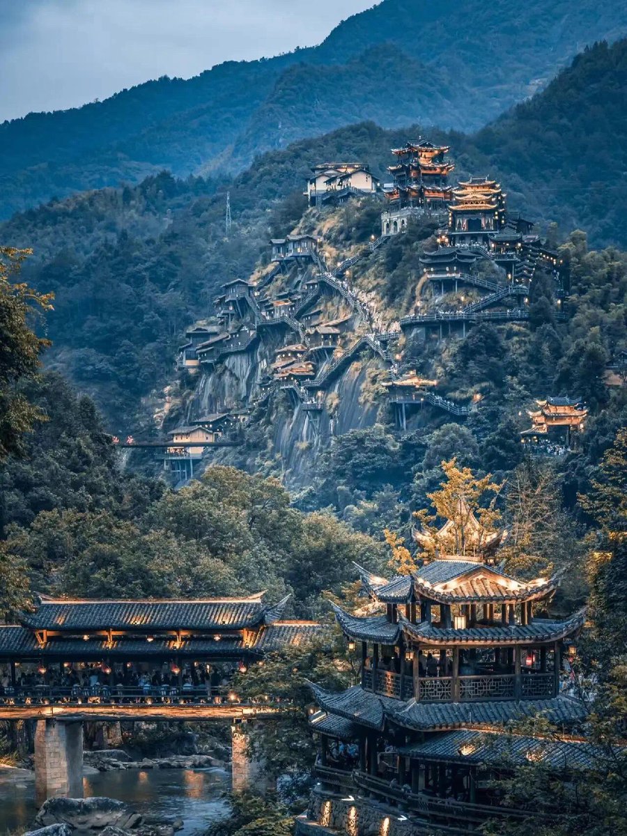 Wangshangu Valley, Shangrao City, Jiangxi Province.