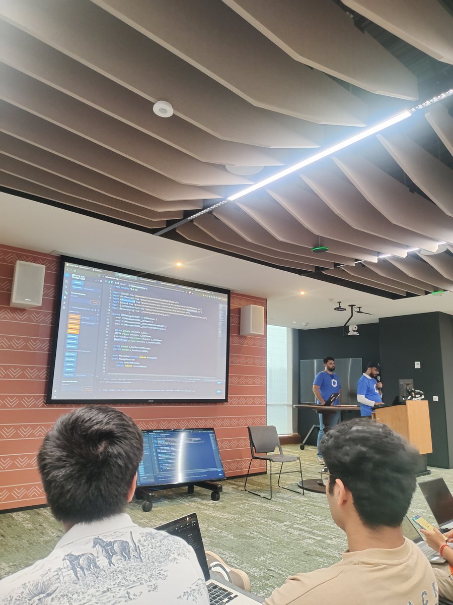 Devishi858's tweet photo. Attending an amazing event at Microsoft Gurgaon office was highlight of the week! The best part? Connecting with inspiring member of ADC who has been incredibly motivating. We dove into the world of Chainl
#polugonguilddelhi
#devxdelhi
@GuildDelhi
@DablClub @Reskilll @azdevindia https://t.co/mQ75uNc6jM