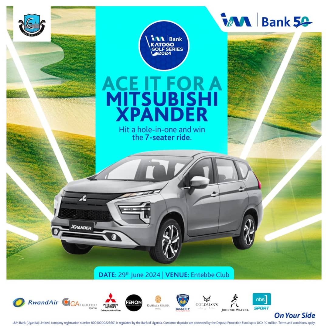 VictoriaMotorsU's tweet image. Tee Off to Victory! 🏌️‍♂️ 

The #IMBankKatogoGolfSeries24 is on today with an impressive Mitsubishi Xpander for the Ace of the day. Hit a hole-in-one &amp;amp; drive away in the 7-seater ride!

Come out to @EntebbeClub1901  today and take on the course!

@imbankug
#MitsubishiXpander #VML