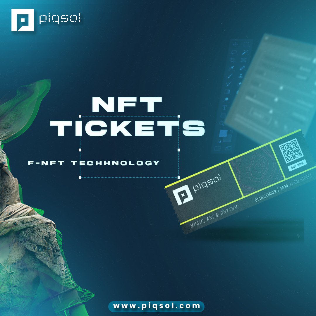 🎟️ Exciting News! We’re thrilled to introduce the NFT Ticketing Module on the Piqsol platform! 🚀 Secure, seamless, and innovative ticketing powered by blockchain technology. Get ready to revolutionize your event experiences! #NFT #Blockchain #Piqsol #Ticketing #Innovation