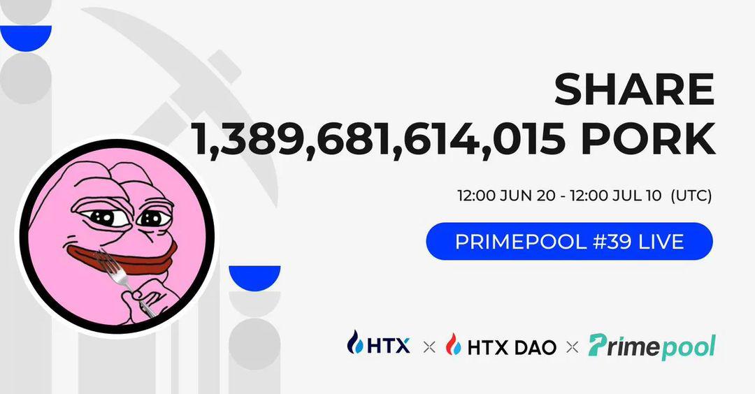 HTX 🤝 Community Rewards!

✅Lock $HTX Flexibly
🤑Share 1,389,681,614,015 $PORK

Lock In: htx.com/en-us/assetact…