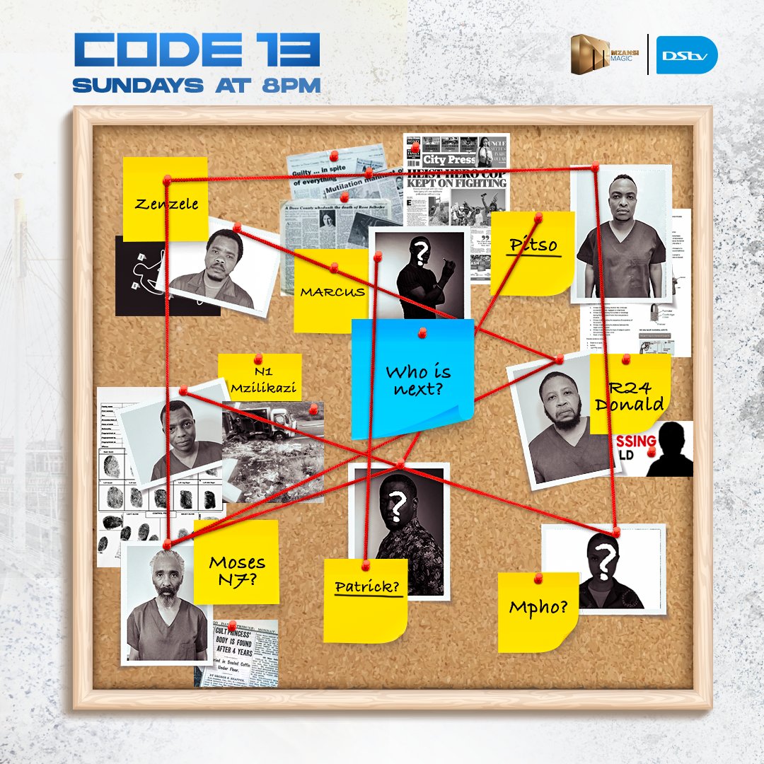 Mzansimagic's tweet image. The suspense is intense as Mpho, Patrick, and Marcus remain as the final suspects in #Code13Mzansi! 🚨 Who will be going behind bars? 🤷‍♀️

Missed a few episodes? 👀 Head on over to #DStvCatchUp ➡bit.ly/4bNGUG3.