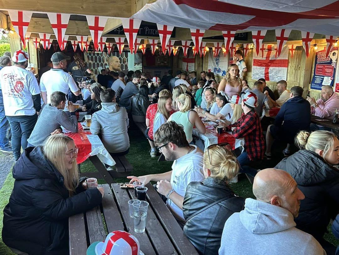 Our Euro Zone will be open for all remaining games. Come and join us but tenner to be in VERY early for the England games!!