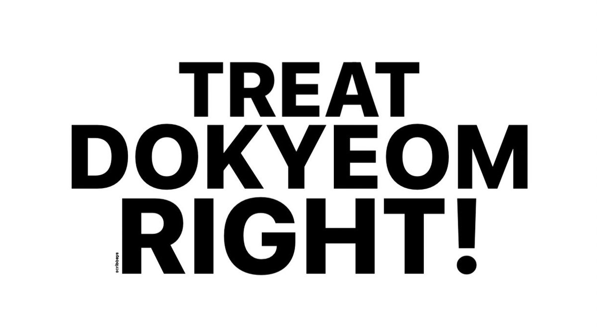 scribbeys's tweet photo. Pledis, treat Dokyeom right!

We are truly dismayed over the fact that fans even have to beg for the company to treat their artist right. 

In case you forgot, Pledis, Dokyeom is a signed artist under your company. So he should be treated like one. There had been a lot of concerns and complaints expressed by the fans, from the fewer and fewer lines each comeback, little ro no promotional activities during comebacks, being late or completely ignoring his individual activities to messing up with his covers.

@pledis_17 @pledisnews @pledis17_STAFF 

#PledisTreat_DOKYEOMRight
#DOKYEOM_DeservesBetter
#플레디스_도겸_제대로_대우