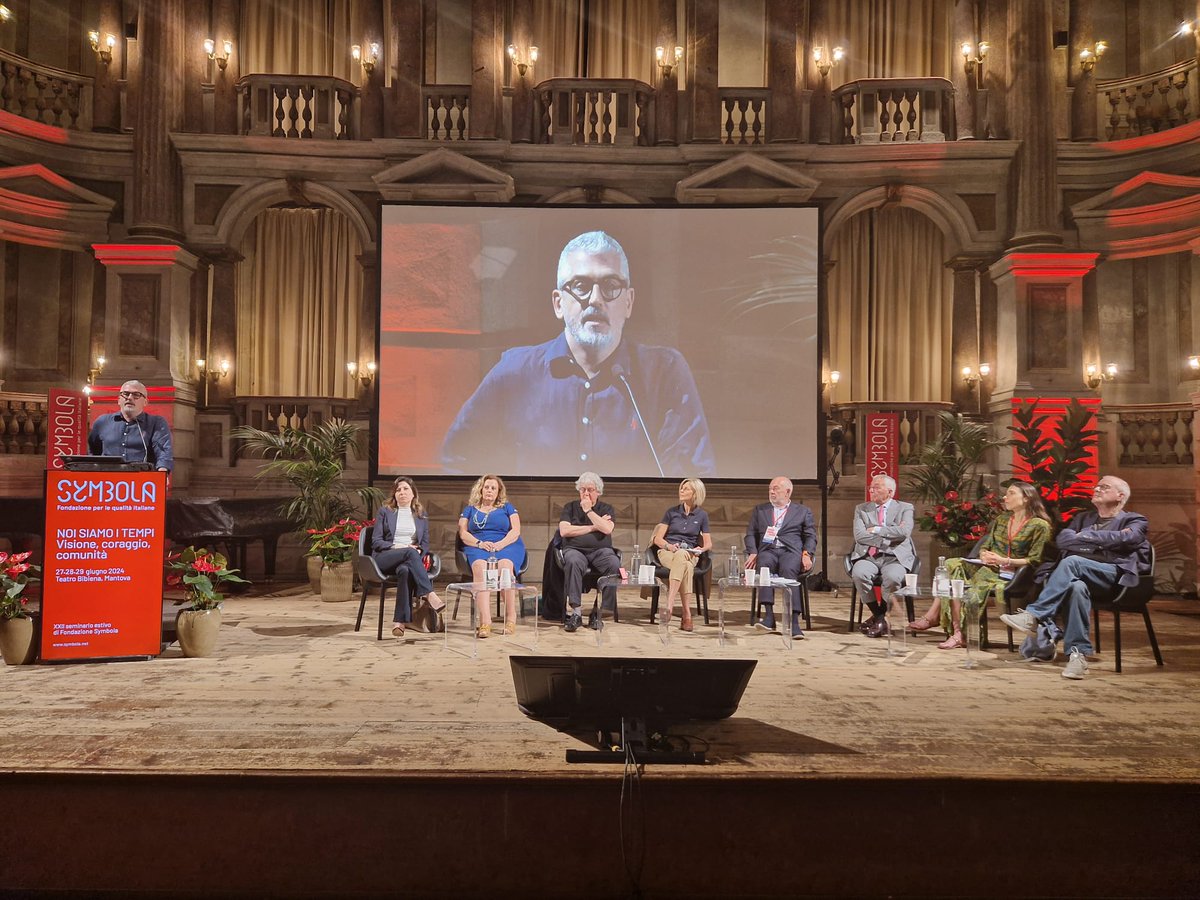 🎙️<a href="/mattpalazzi/">Mattia Palazzi</a>, Sindaco di #Mantova: "Abbiamo bisogno di politiche che abbiano un orizzonte più lungo, a prescindere dai governi. Le forze politiche di questo Paese devono costruire strategie di investimenti che guardano ai prossimi vent’anni."