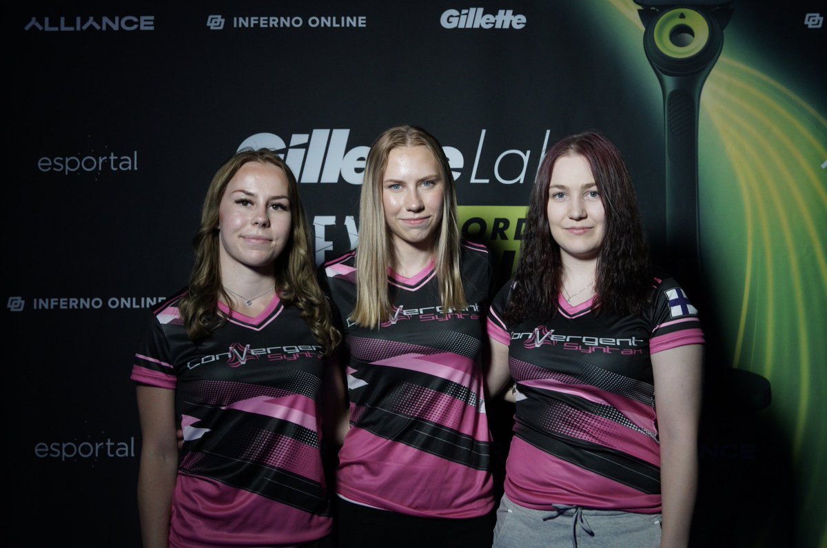 Lisa (@minilax_) on Twitter photo So happy to be representing the Nordic community and <a href="/ConvergentLive/">Convergent</a> with Syntax Error yesterday 🥹
I have incredible teammates and coaches (ily Paige!)
We will be back for more soon… Women’s comp?? 👀🩷
#Syntax #NordicCup #Convergent #ApexLegends So happy to be representing the Nordic community and <a href="/ConvergentLive/">Convergent</a> with Syntax Error yesterday 🥹
I have incredible teammates and coaches (ily Paige!)
We will be back for more soon… Women’s comp?? 👀🩷
#Syntax #NordicCup #Convergent #ApexLegends