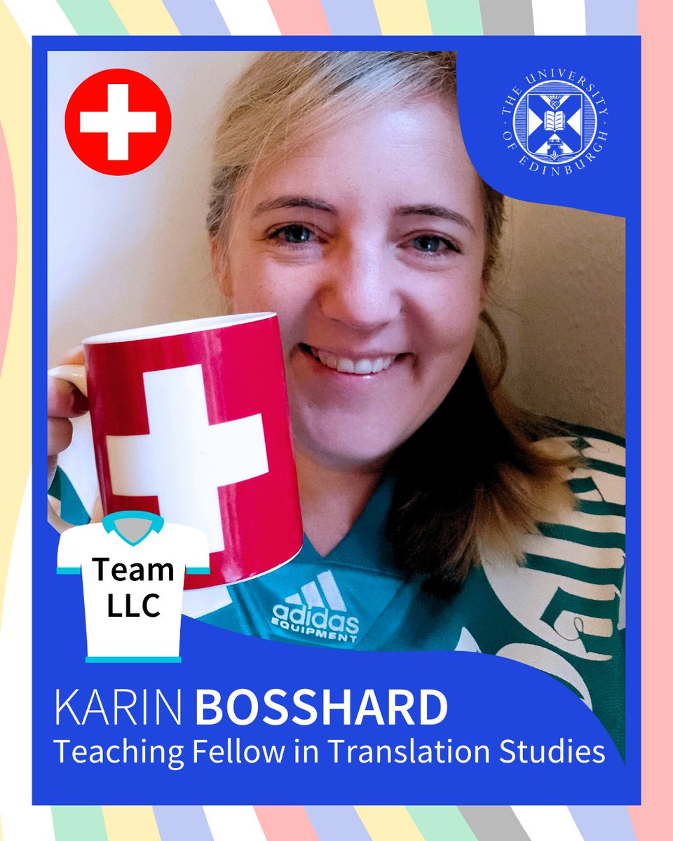 LLCatEdinburgh's tweet photo. And so to the #EURO2024 Round of 16 and, amazingly, #TeamLLC has only lost two of our starting 11! Say goodbye to Duncan 🏴 and Zuzanna 🇵🇱, but hello to a brand new player! Joining us for #SWIITA is Karin Bosshard 🇨🇭going up against returning player Marco Palone 🇮🇹 https://t.co/xxGHHDJIsO