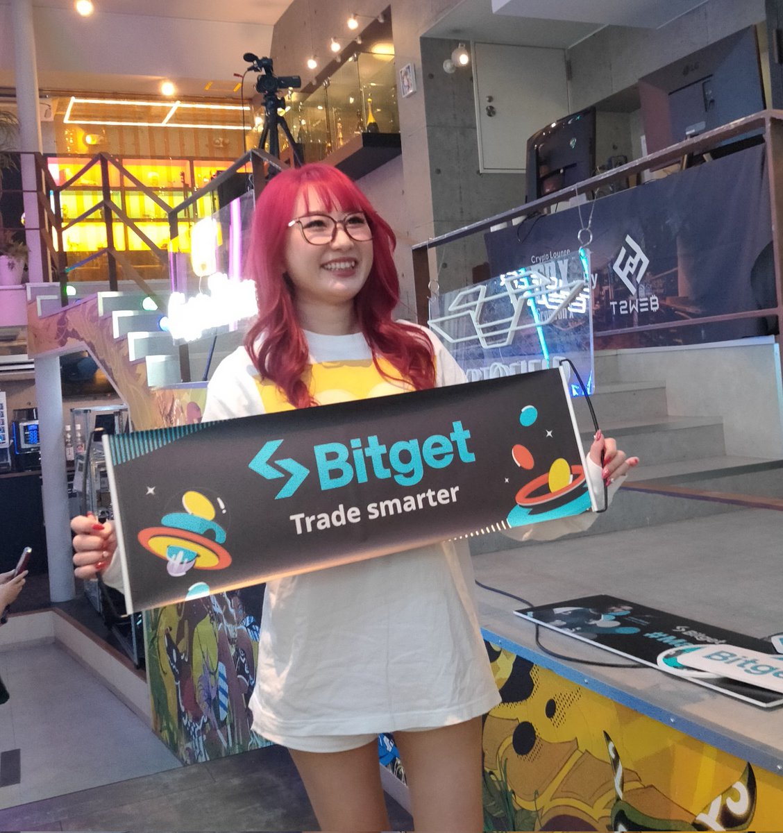 Bitget のイベントに参加しています🥰️ <a href="/web3_honey/">たぬきち🍯web3honey💛</a> たぬきちちゃん今日もカワイイ～！！！
Web3 girls 応援してます🥰️
#EventwithBitget