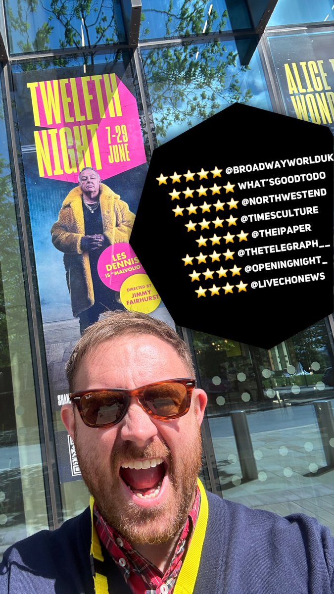 last performance of #TwelfthNight from <a href="/NotTooTame/">Not Too Tame</a> &amp; <a href="/ShakespeareNP/">Shakespeare North Playhouse</a> with <a href="/LesDennis/">Les Dennis</a> and a troupe of incredible performers. I’d just like to say a huge feck off THANK YOU to the creatives, the company, the theatre &amp; its staff and-  YOU who came, laughed and stood at EVERY show ❤️‍🔥
