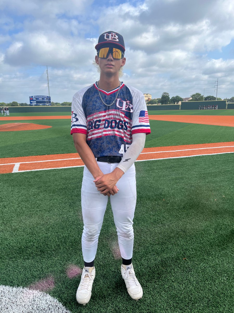 F: 18U Big Dogs 12, Dallas Spin Bradshaw 6
PoG: <a href="/Isaac_hodd/">Isaac</a> 3-3 3, 3 RBI, 2R 
Notable: Kolten McDaniel 1-2, 2 RBI, 3R