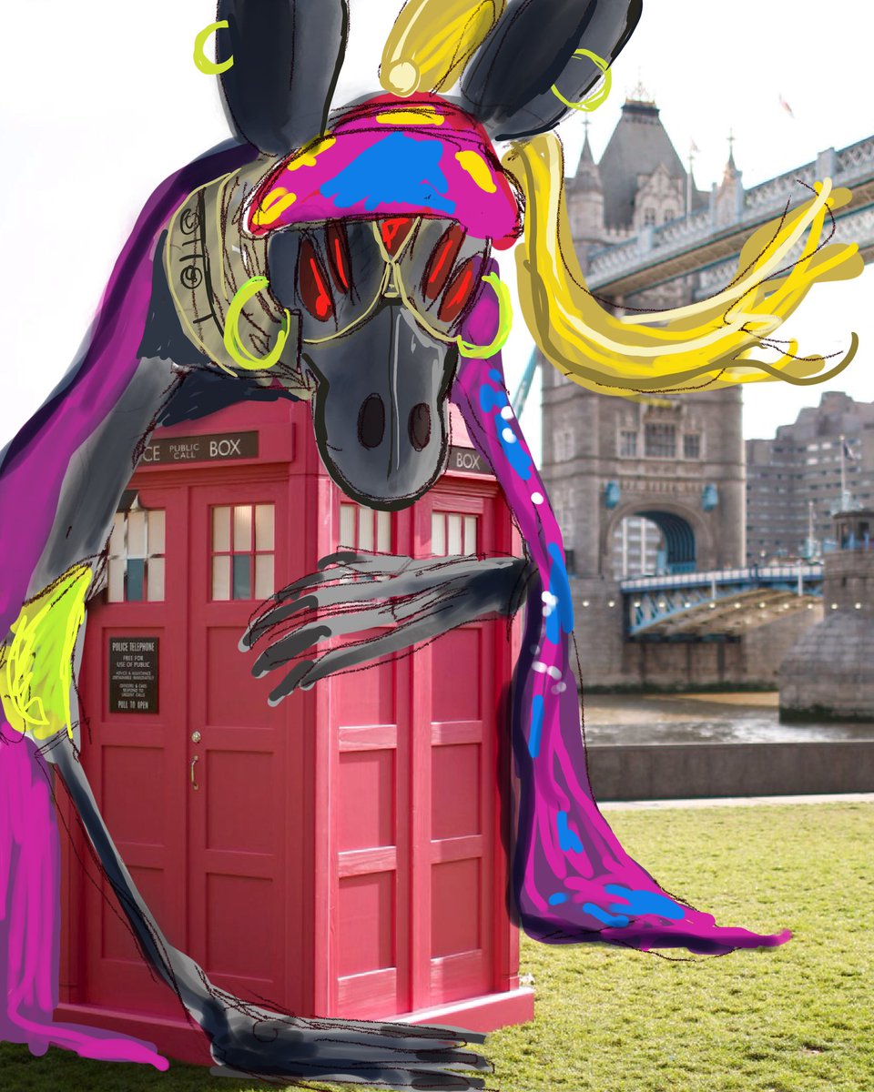 IllustratorJosh's tweet photo. Sutekh attended the 2023 Barbie promo tour  #doctorwho https://t.co/iunppQUJIZ