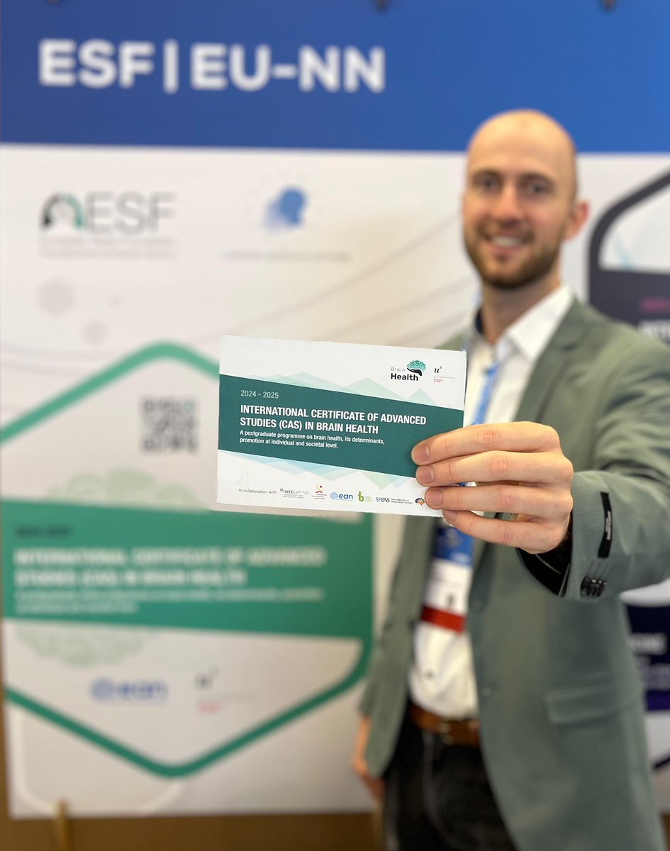 CASBrainHealth's tweet image. Are you at the @EANeurology Conference? 🧠

Come to the exhibition hall (Neurohood N17) to get your flyer and questions answered for the international online study programme @CASBrainHealth  🎓