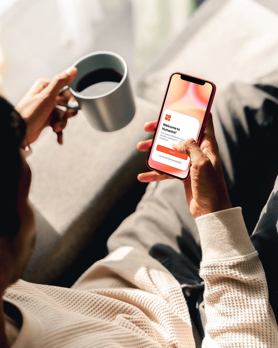 Checking in from WFH? Submitting a leave request? Viewing pay slips? Do all that and more through the #HumanlotMobileApp! 📲