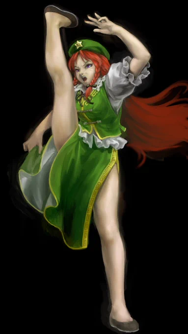 #お前らのキックを見せてくれ 変則的な物ばかりですが、一応蹴り技という事で。 