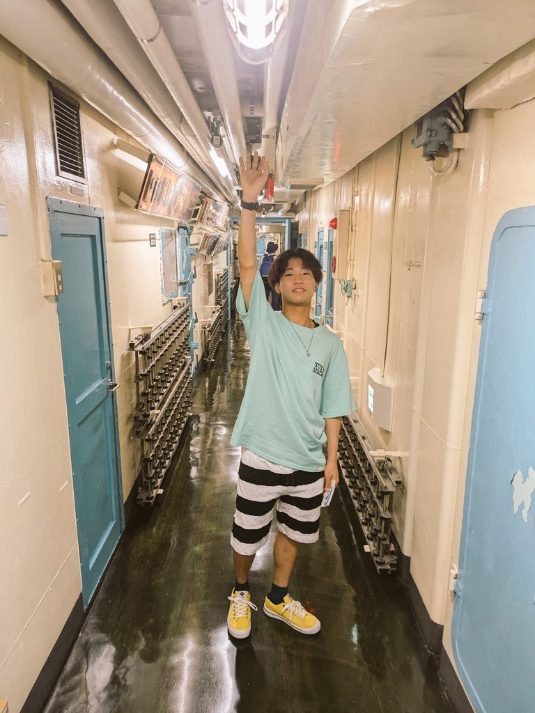 南極観測船ふじにて