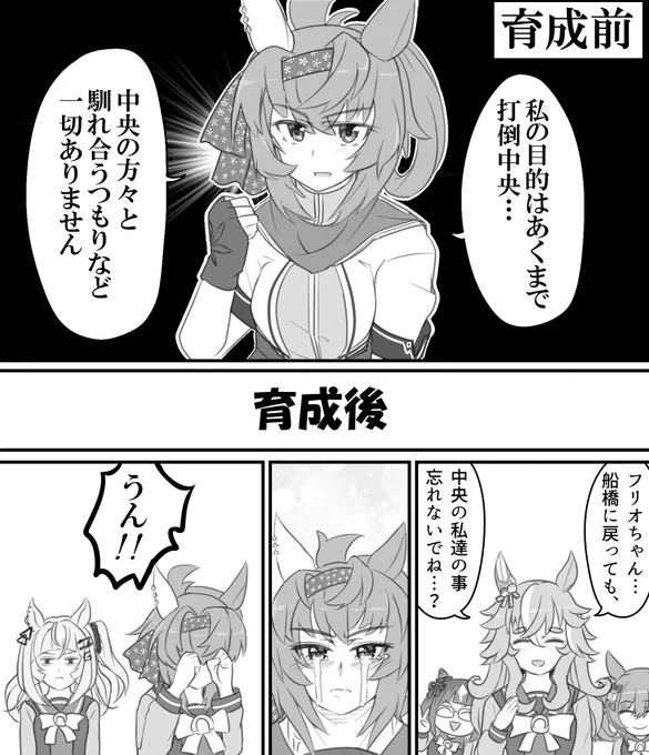 オーソちゃん育成ストーリー予想

#ウマ娘 #フリオーソ 