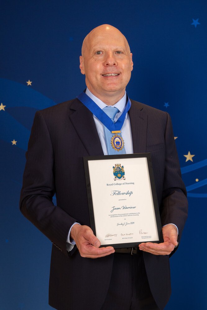 Jason Warriner FRCN tweet media