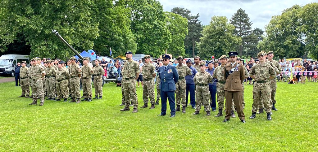Great to see a detachment of our #CCF Cadets supporting <a href="/WolvesMayor/">WolvesMayor</a> on #ArmedForcesDay2024. The first public ceremonial event for the Contingent in our history, an historic day! #Proud #Commitment #Service #Smart <a href="/TheRoyalSchool/">The Royal School</a> <a href="/ArmyCadetsUK/">Army Cadets UK</a> <a href="/aircadets/">RAF Air Cadets</a>