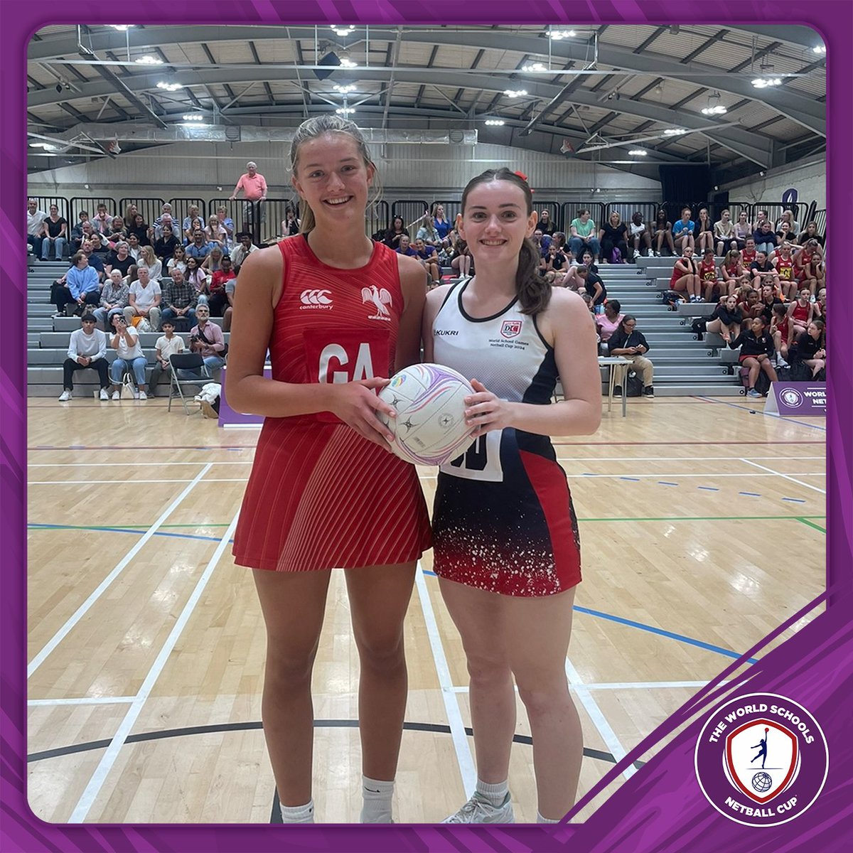 𝗨𝟭𝟴 𝗖𝗨𝗣 𝗙𝗜𝗡𝗔𝗟 🏆

The #WSGNetball 2024 U18 Cup final is now under way...

Best of luck to Dubai College and Hurstpierpoint College!

➡️ Watch the live stream: wsgevents.com/wsgnetballlive